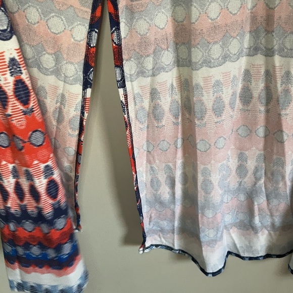 Lularoe Bright Joy Longline Vest - Picture 5 of 7